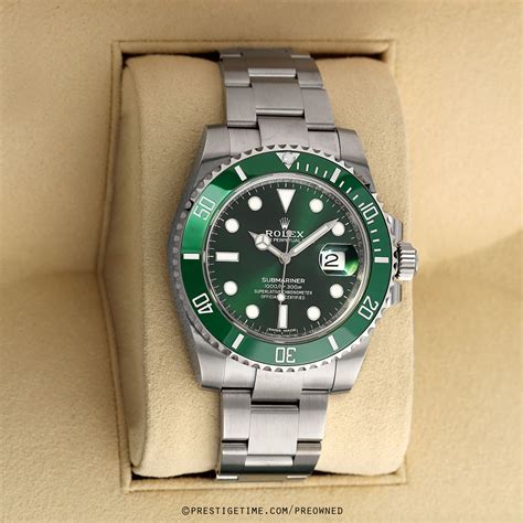 rolex hulk production years|pre owned rolex hulk.